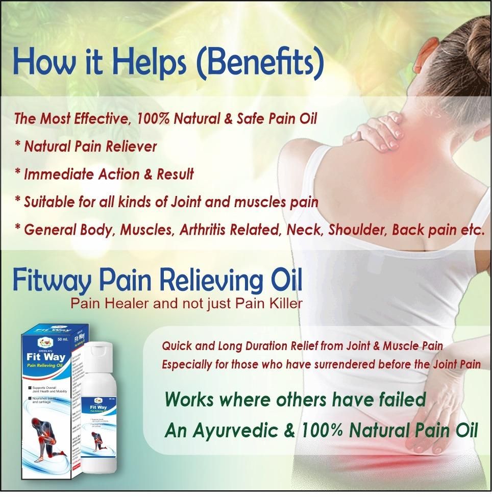 Fitway Pain Relieving Oil�50ml