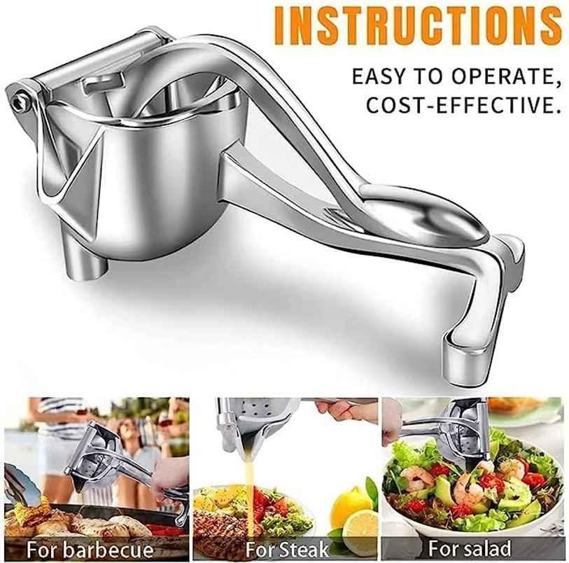 Manual cold press outlet juicer